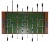 Игровой стол - футбол "Standart" (122x61x78.7 см, коричневый) Y